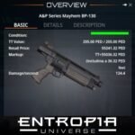 ขาย A&P Series Mayhem BP-130 ในเกม Entropia Universe