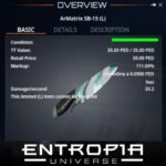 ขาย ArMatrix SB-15 (L) ในเกม Entropia Universe