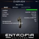 ขาย Isis LLP 3 (L) ในเกม Entropia Universe