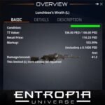 ขาย Lunchbox's Wrath (L) ในเกม Entropia Universe