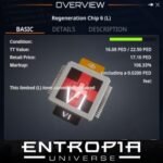 ขาย Regeneration Chip 6 (L) ในเกม Entropia Universe