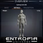 ขายชุค Cyborg Suit (M) Entropia Universe