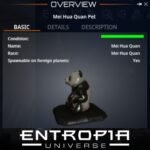 สัตว์เลียง Mei Hua Quan Pet ในเกม Entropia Universe