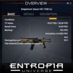 ขาย Imperium Issue HK 1100 (L) ในเกม Entropia Universe