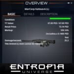 ขาย MarCorp Kallous-6 (L) ในเกม Entropia Universe