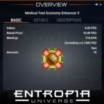 ขาย Medical Tool Economy Enhancer 5 ในเกม Entropia Universe