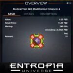 ขาย Medical Tool Skill Modification Enhancer 4 ในเกม Entropia Universe