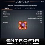 ขาย Medical Tool Skill Modification Enhancer 8 ในเกม Entropia Universe